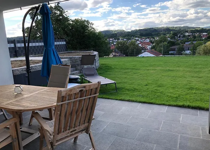 1,5 Zkb Im Odenwald, An Der Bergstrasse Mit Tollem Ausblick Daire